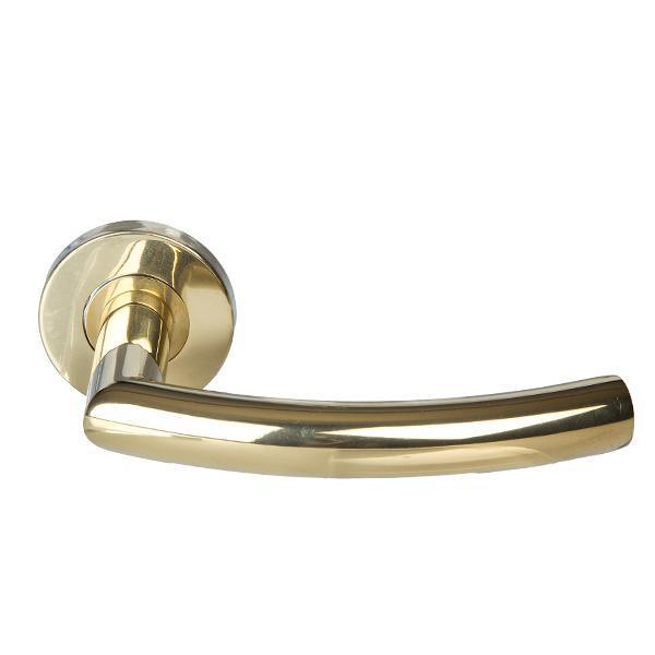 Hafele MODEL C Kapı kolu pirinç parlak 9mm