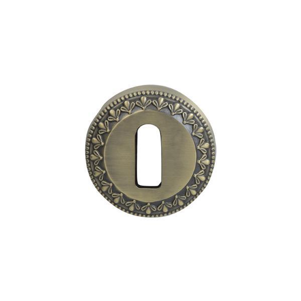 Hafele Yuvarlak Oda Kapı Kolu Rozeti, Antik Bronz Renk