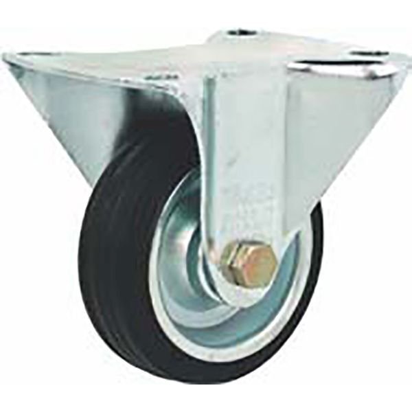 Hafele Tekerlek Frensiz Ø80x100mm, Siyah