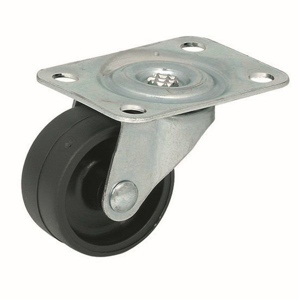 Hafele Mobilya Tekerleği Frensiz Ø30x36mm, Siyah