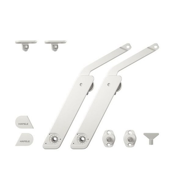 Hafele Free Flap H 1.5 Çift Makas Seti B Beyaz