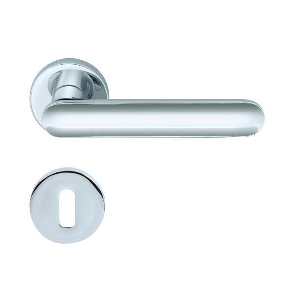 Hafele Marte Oda Kapı Kolu Seti, Parlak Krom Renk