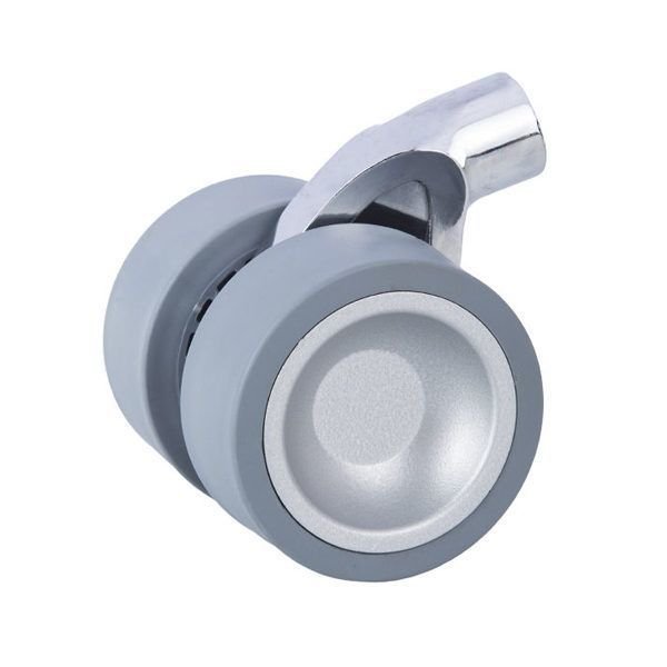 Hafele Fat İkiz Tekerlek Frensiz Ø75x87mm, Gri Renk