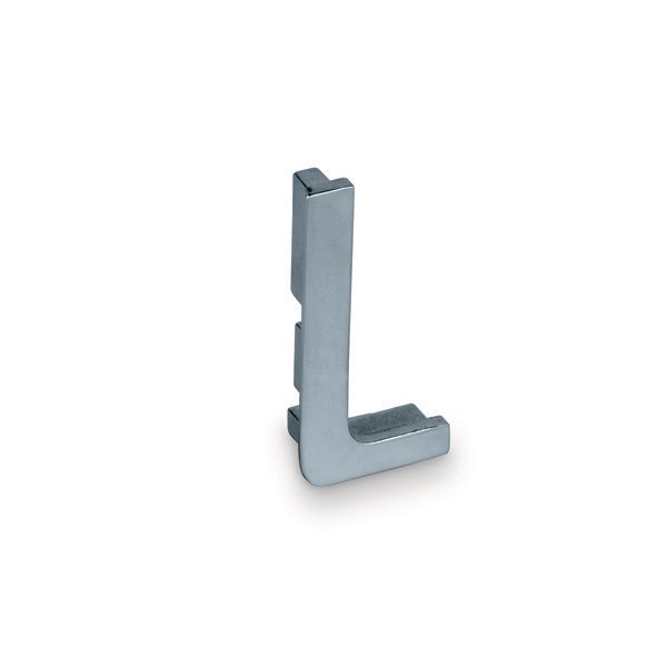 Hafele Striata-L Sağ Yan Kapak Elemanı, Parlak Krom Renk