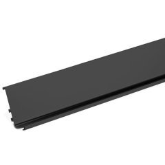 Hafele Striata-L 4000mm Profil Kulp, Mat Siyah Renk