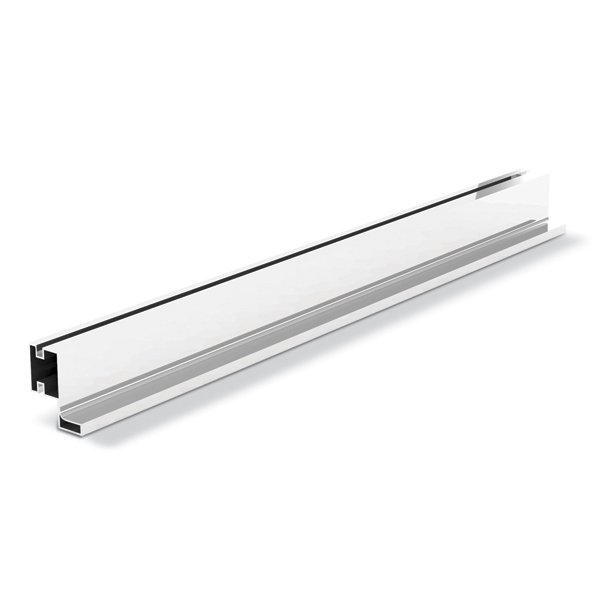 Hafele Vertica-L 2320mm Profil Kulp, Parlak Krom Renk