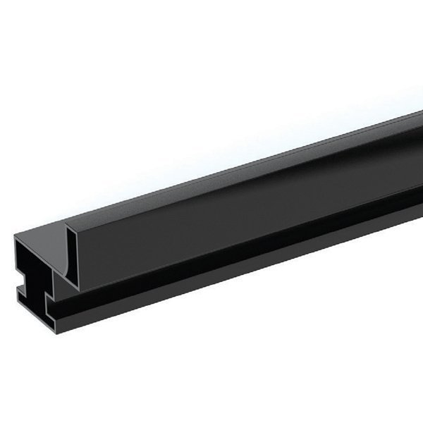 Hafele Vertica L 2320mm Profil Kulp, Mat Siyah Renk