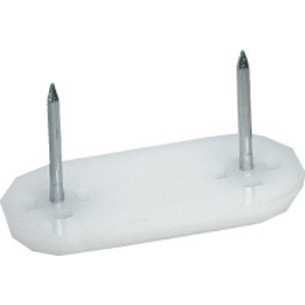 Hafele Zemin Koruyucu Dikdörtgen 44x16mm (100 Adet), Beyaz