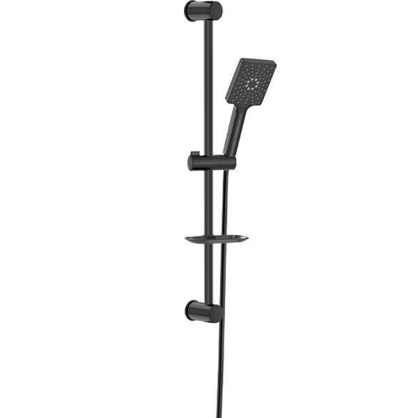 Hafele Floopy Sürgülü El Duşu Seti, Siyah, 3F