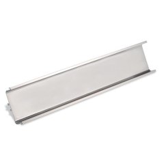 Hafele Striata-U 4000mm Profil Kulp, Mat Krom Renk