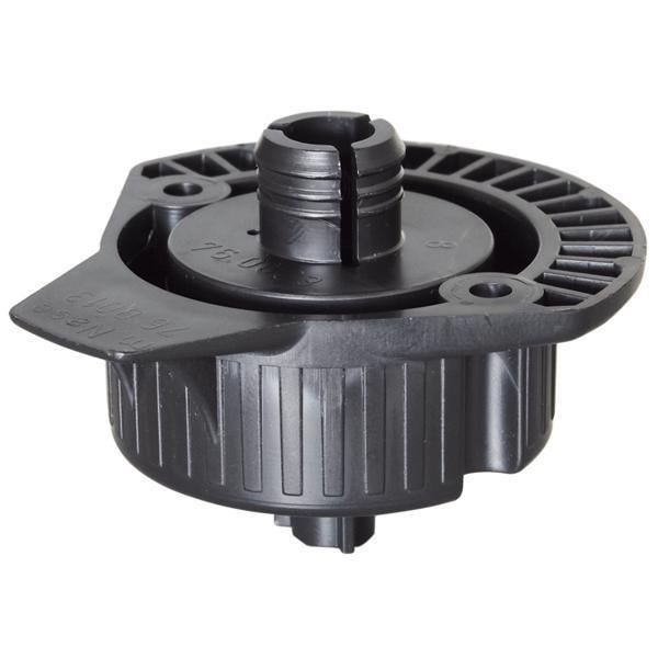 Hafele PFT04 Dübelli Baza Ayağı Gövdesi, Siyah Renk