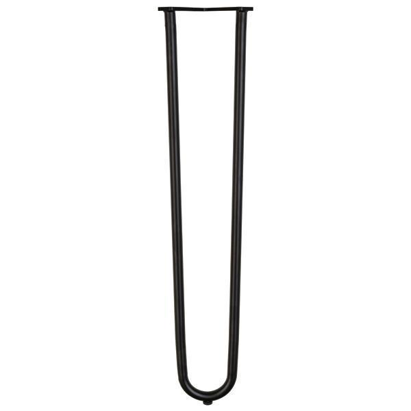 Hafele Vita Ahşap İçin Masa Ayağı 710mm, Siyah Renk