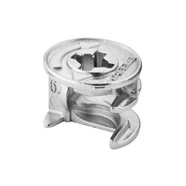 Hafele Minifix Faturasız Gövde 15/16mm (100 Adet), Nikel