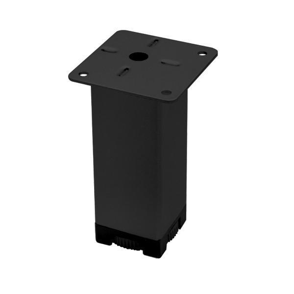 Hafele Ares2 Mobilya Ayağı 40x150mm, Mat Siyah Renk