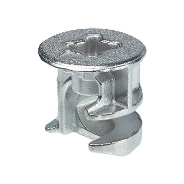 Hafele Minifix Faturalı Gövde 15/19mm (100 Adet), Nikel