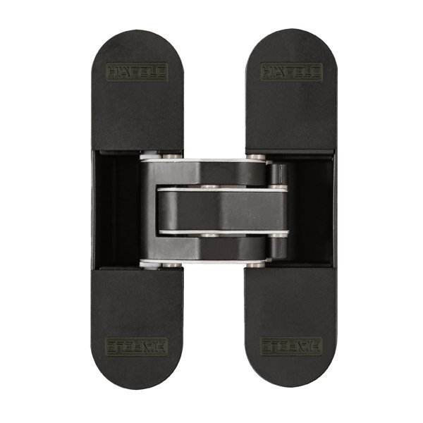 Hafele CDH 80C Gizli Menteşe 100kg, Mat Siyah Renk