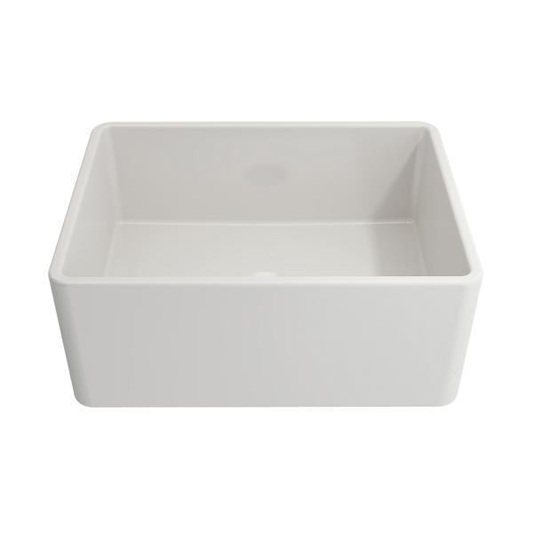 Hafele Norah Seramik Eviye 610x457mm, Parlak Beyaz (Sifonsuz)