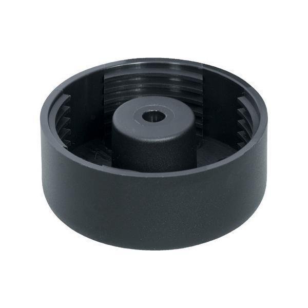 Hafele Zemin koruyucu siyah yuvarlak 54x19mm