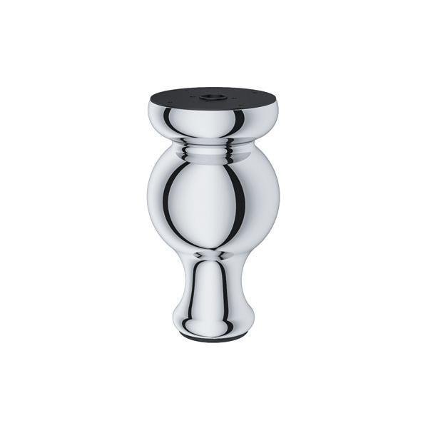 Hafele Lady Meşale Mobilya Ayağı 70x120mm, Parlak Krom Renk