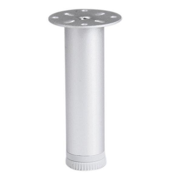 Hafele Bonny Yuvarlak Mobilya Ayağı 25x100mm, Mat Krom Renk