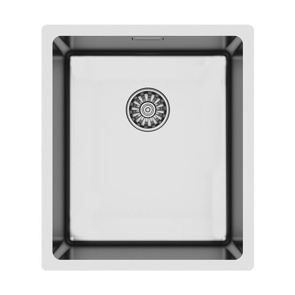 Hafele Novara02 Eviye 380x440mm, Parlak Paslanmaz Çelik Renk