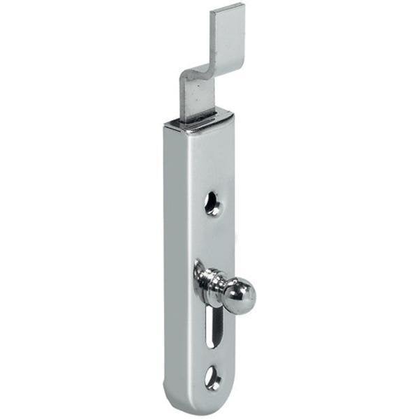 Hafele Mobilya Sürgüsü Dirsekli 50mm, Nikel Renk