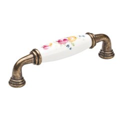 Hafele Vermont 96mm Kulp, Antik Bronz Renk