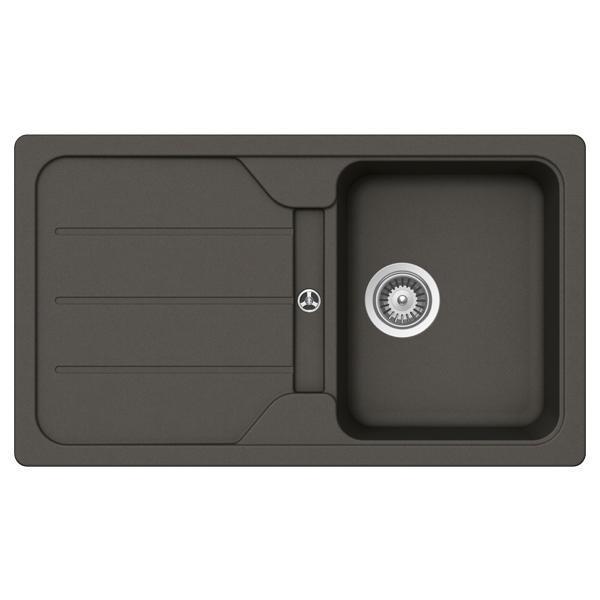 Hafele Elisa Granit Eviye 860x500mm, Antrasit Renk