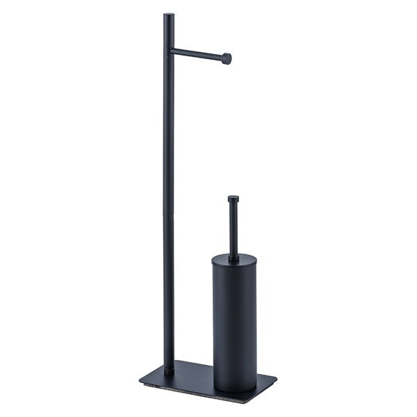 Hafele Venere Tuvalet Kağıtlığı ve Fırça, Mat Siyah Renk