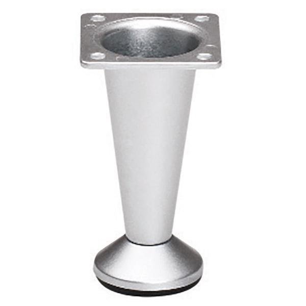 Hafele Helen Konik Mobilya Ayağı 50mm, Mat Krom Renk