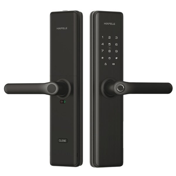 Hafele DL7600 Elektronik Kapı Kilidi, Siyah