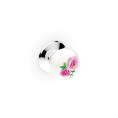 Hafele Roze Jr Düğme Kulp, Parlak Krom Renk