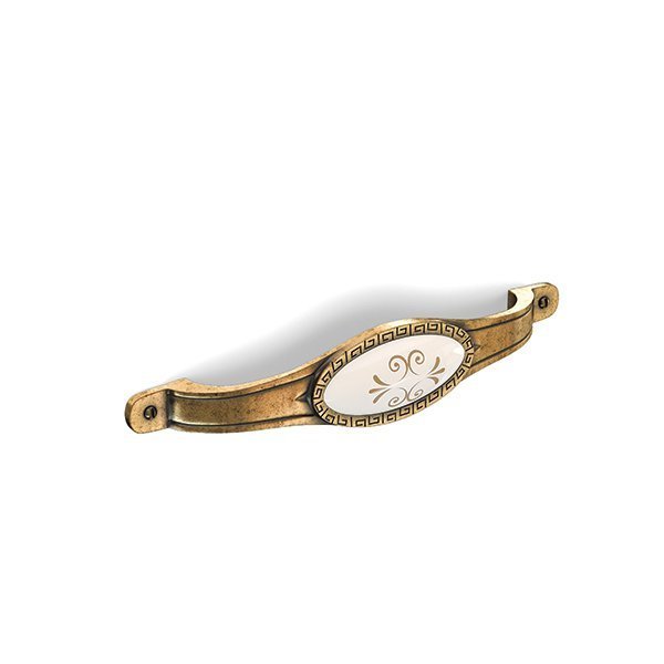 Hafele Clara 128mm Kulp, Antik Bronz Renk