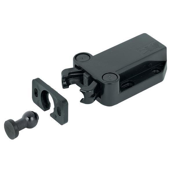 Hafele Plastik Yaylı Çıt Çıt, Siyah Renk