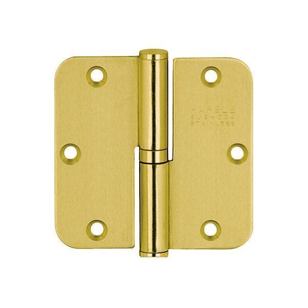 Hafele Yaprak menteşe pirinç parlak 80x82mm sol