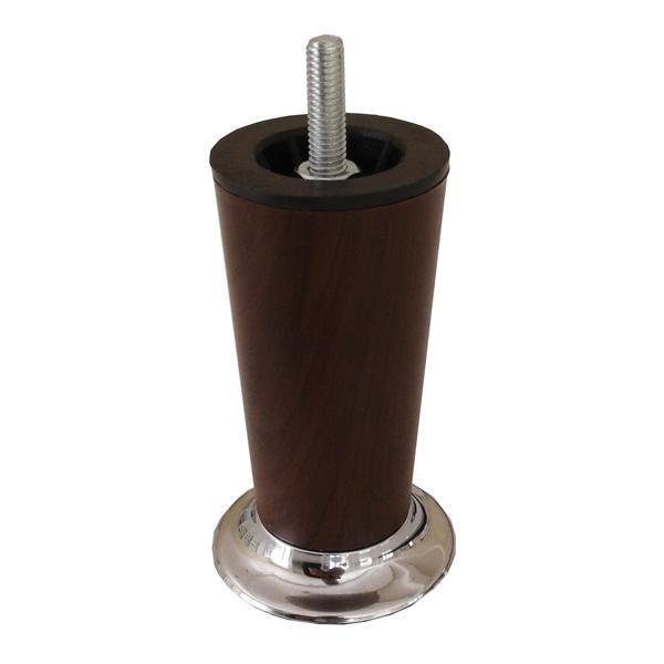 Hafele Grimaldo Mobilya Ayağı 100mm, Ceviz Renk