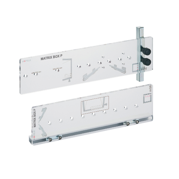 Hafele Matrix Box P, Montaj Şablonu