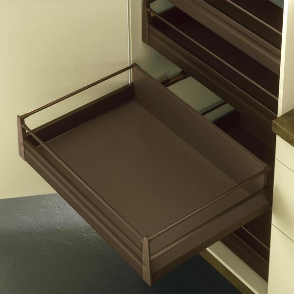 Hafele Matrix Box P, Bordürlü İç Çekmece Seti Bronz Kahve 900/450mm