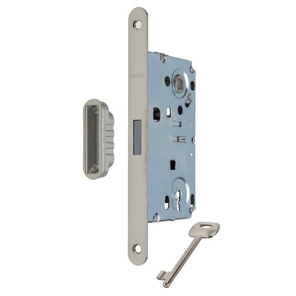 Hafele Wc Tipi Manyetik Kilit 50/18mm, Paslanmaz Çelik Renk