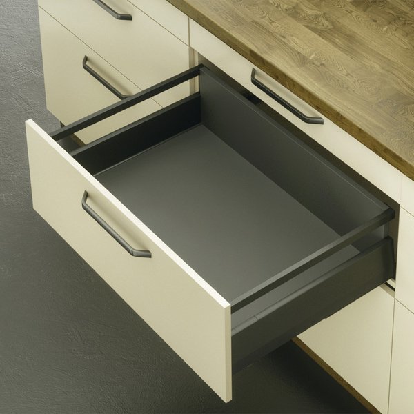 Hafele Matrix Box P, Kare Bordürlü Antrasit 300mm - Dübelli