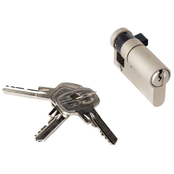 Hafele Yarım barel nikel mat 45,5x10mm