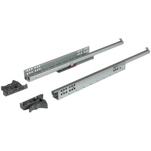 Hafele Matrix Um A25, Tek Açılım Yavaşlatıcılı Gizli Ray 300mm