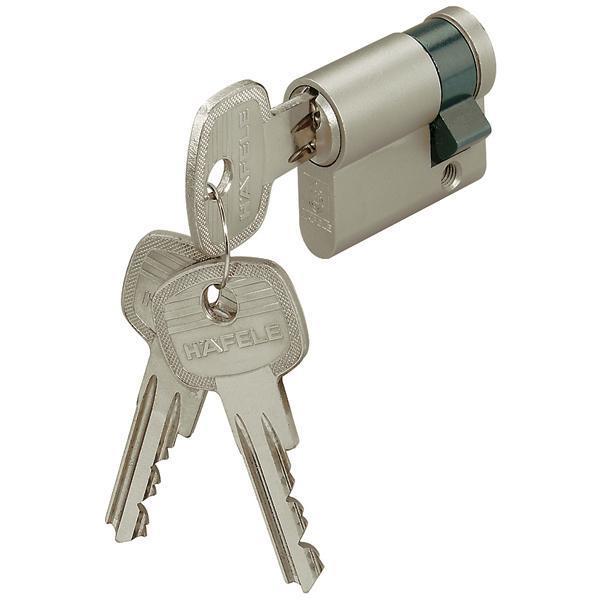 Hafele Yarım barel nikel mat 70,5x10mm