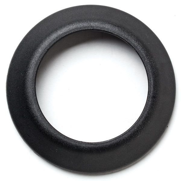 Hafele HCS Dek.rozet siyah mat