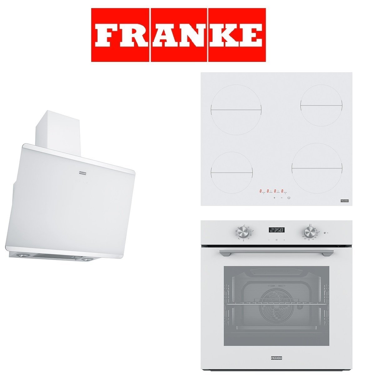 Franke Üçlü Ankastre Set, Maris White