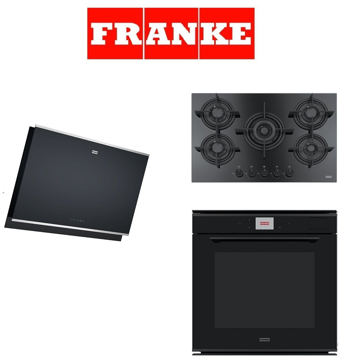 Franke Üçlü Ankastre Set, Mythos Steam Black