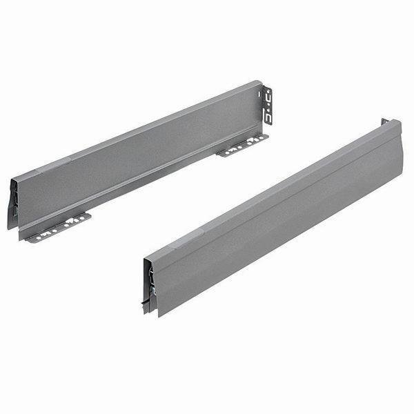 Hafele Moovit, Çekmece Yanağı Gri 400mm