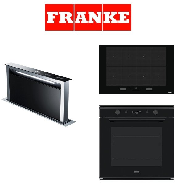 Franke Üçlü Ankastre Set, Mythos Pyrolytic Black
