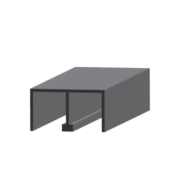 Hafele SLIDO DESIGN 25 IFG İkili üst ray 5m