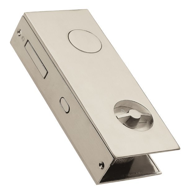 Hafele Flat kayar kapı kilit set WC nikel mat